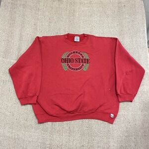 vintage Ohio Buckeyes sweatshirt mens 3xl Red 1990s NCAA USA